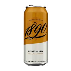 Cerveza rubia - lata 1890 473 Cm3
