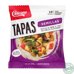 Tortillas con semillas (10un) Tapas 320 Gr