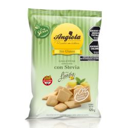 Galletita limón sin azúcar sin tacc Angiola 120 Gr
