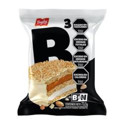 Alfajor triple byn blanco Bagley 73.5 Gr