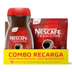 Promo café instantáneo clásico 170gr + d.pack 100gr Nescafe 1 U