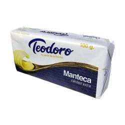 Manteca pan aluminio calidad extra Teodoro 100 Gr