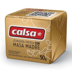 Levadura fresca c/masa madre Calsa 50 Gr
