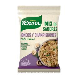 Caldo para saborizar hongos Knorr 24 Gr