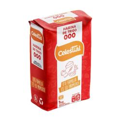 Harina trigo 000 Celestial 1 Kg