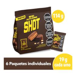 Mini alfajor Shot 114 Gr