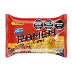 Ramen sabor carne Arcor 70 Gr
