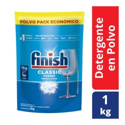 Detergente polvo para máquina lavavajilla - doypack Finish 1 Kg