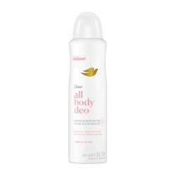 Desodorante antitranspirante aerosol all body raspberry & rose Dove 86 Gr