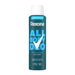 Desodorante antitranspirante aerosol all body ocean rush Rexona 86 Gr