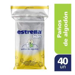 Paño algodon Estrella 40 U