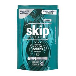 Jabon liquido concentrado limpieza activa - doypack Skip 800 Ml