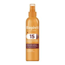 Acelera bronceado f15 - spray Bagovit 200 Ml