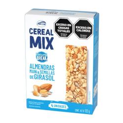 Barra cereal frutos secos Cereal Mix 132 Gr
