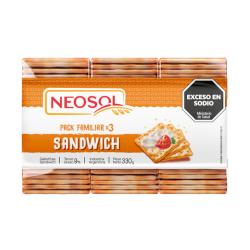 Galletita sandwich Neosol 330 Gr