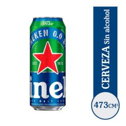 Cerveza rubia 0% - lata Heineken 473 Cm3
