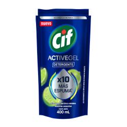 Detergente activegel original - d.pac Cif 400 Ml