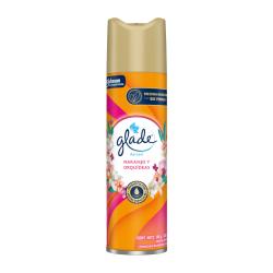 Aromatizante  ambiente aerosol naranjo y orquidea Glade 360 Cm3