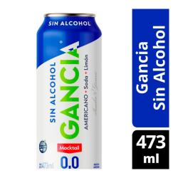 Americano sin alcohol - lata Gancia 473 Ml