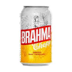 Cerveza rubia - lata Brahma 354 Cm3