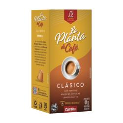 Cafe clasico capsulas nespresso La Planta Café 44 Gr