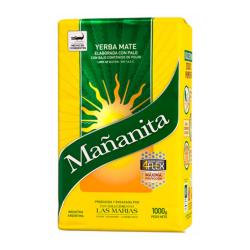 Yerba mate 4 flex con palo Mañanita 1 Kg