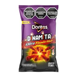 Snack extra flamin hot Doritos 82 Gr
