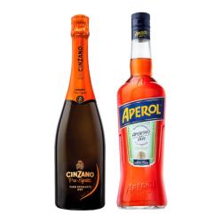 Promo aperitivo + espumante spritz - estuche Aperol 1 U