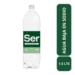 Agua bajo sodio - botella Ser 1.5 Lt