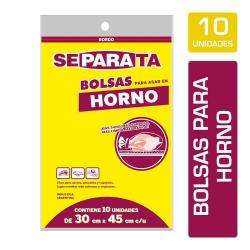 Bolsas para hornear Separata 10 U