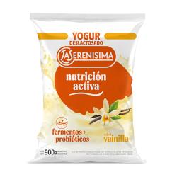 Yogur bebible 0% lactosa vainilla nutricion activa La Serenisima 900 Gr