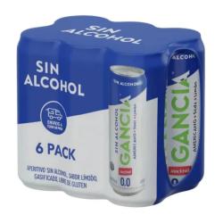 Americano sin alcohol lata x473 pack Gancia 6 U