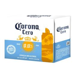 Cerveza rubia 0% lata x473 pack Corona 6 U
