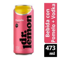Batido con vodka pomelo - lata Dr Lemon 473 Ml