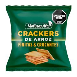Crackers de arroz clásicas Molinos Ala 100 Gr