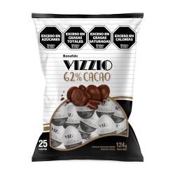 Huevitos pacua 62% cacao Vizzio 124 Gr