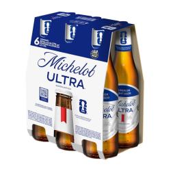 Cerveza rubia light s/tacc botella pack Michelob 6 U
