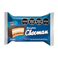 Bizcochuelo bañado Chocman 68 Gr