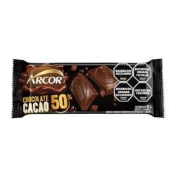 Chocolate 50% cacao Arcor 80 Gr